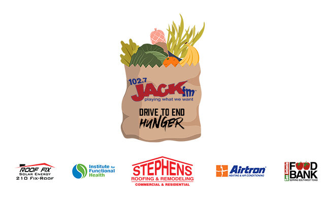 102.7 Jack FM's Food Drive To End Hunger